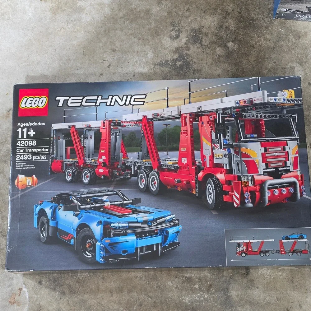 LEGO Technic Car Transporter 42098 Kids New 2-in-1 2493 Pcs 42098